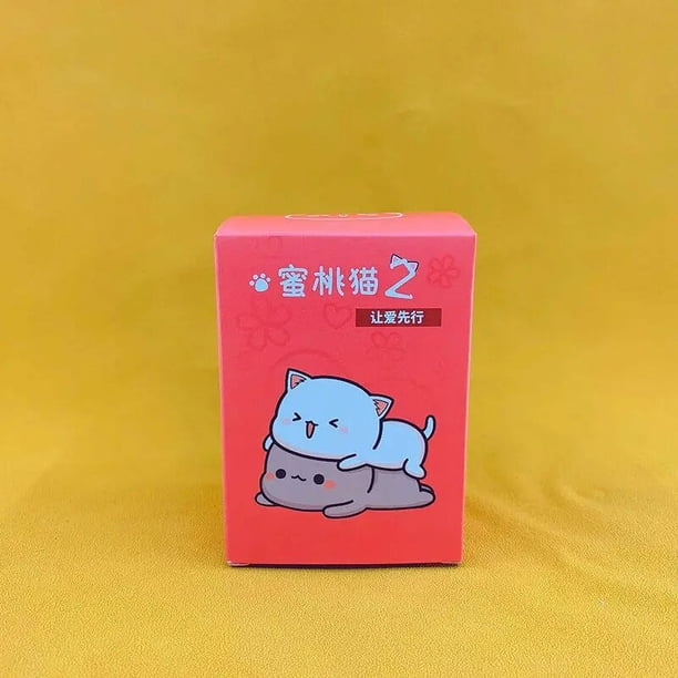 Mitao Cat Lucky Cat Blind Box, figura de muñeca de dibujos animados, regalo de cumpleaños para niños, juguetes de modelos, regalo de Navidad, barato