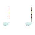 thumbnail image 1 of WUSUOWEI 2PCS High Sensitivity Fishing Float Biting Alert for Rods,Portable Smart Electronic LED Luminous Hook,Alarm Night Fishing Rod Biting,Night Fishing All Weather Anglers Sea,Lake Gear, 1 of 9