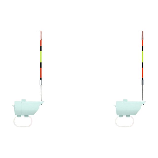 WUSUOWEI 2PCS High Sensitivity Fishing Float Biting Alert for Rods,Portable Smart Electronic LED Luminous Hook,Alarm Night Fishing Rod Biting,Night Fishing All Weather Anglers Sea,Lake Gear