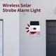 thumbnail image 4 of Alarma Estroboscópica Solar Inalámbrica, Luz con Sonido, Flash, Sirena de Alarma para Exteriores para de Alarma Wifi GSM de 433MHz para el Hogar y la Granja, 4 of 5