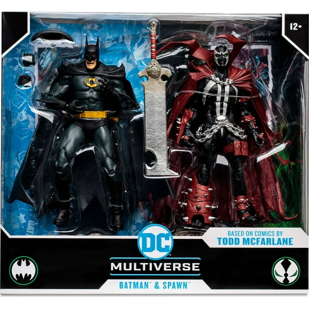 DC MULTIVERSE Batman & Spawn フィギュアセット McFarlane Toys DC Multiverse Batman & Spawn Figures