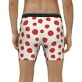 thumbnail image 4 of Disketp Abstract Red Polka Dot Men's Boxer Briefs Men’s Underwear Boxer Briefs for Men, 4 of 7