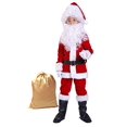 thumbnail image 1 of Bapbog disfraz de Navidad de lujo para niños, disfraz de Navidad para niños, disfraz de Halloween, juego de cosplay de 10 piezas XL Bapbog 613792805823, 1 of 1