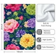 thumbnail image 3 of 2 Pcs Funny Kitchen Towels,Colorful Floral Pattern Microfiber Dish Towels,Kitchen Tea Towels,Kitchen Towel Set (18" X 26"), 3 of 3