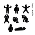 thumbnail image 3 of 8Pcs Meccha Chameleon Game Mini Figurine, 3D Printed Matte Chameleon Statue, Creative Collectible Present for Game Fanatics (Black), 3 of 7