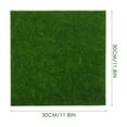 thumbnail image 2 of UPGRATOR 5Pcs Artificial Grass Plastic Grass Mat for Home Decor Square Green, 2 of 5