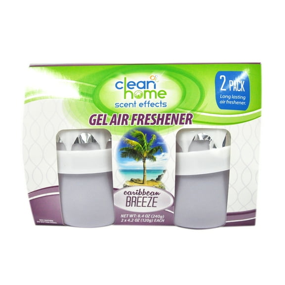 Clean Home Scent Effects Caribbean Breeze Gel Air Freshener