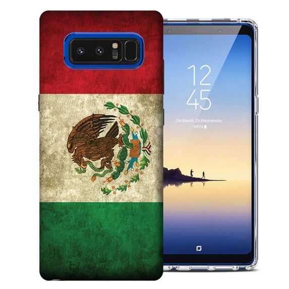 MUNDAZE Samsung Galaxy S10 Mexico Flag Design TPU Gel Phone Case Cover