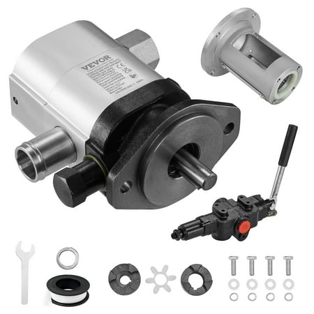 SKYSHALO Hydraulic Wood Log Splitter Pump Kit Gear Pump 22GPM 2 Stage with Valve