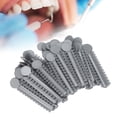 thumbnail image 4 of 40 bridas de ligadura de ortodoncia bridas de goma elásticas de ligadura dental de color plateado bandas de ortodoncia de plástico para soportes de aparatos ortodóncicos y ANGGREK Otros, 4 of 8