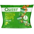 thumbnail image 2 of Quest Tortilla Style Protein Chips, Chili Lime, 1.1Oz - 4 Count Bags, 2 of 14