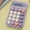 Purple, variant on sruoe Desktop Calculator, 8 Digit, Scientific Calculators, Mechanical Switch Calculator, Large Display and Keys Button Basic Calculators, Portable Financial Calculator for S-Chool, Office