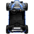 thumbnail image 6 of Funcid 24 Volt Ride on Toys UTV, 2 Seater XL Kids Ride on Electric Car with Remote Control, Metal Frame, Power Car Wheels with Key Start, Spring Suspension, 3 Speeds, Bluetooth Music, Blue, 6 of 10
