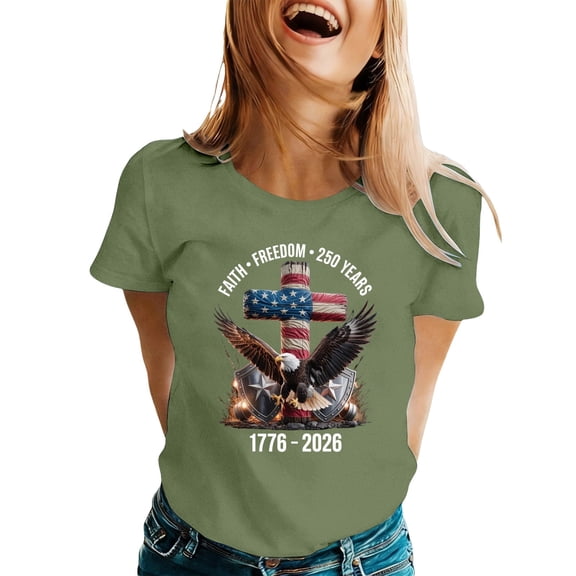 250th Anniversary USA Shirts Eagle 250th Anniversary 1776–2026, Independence Day T-Shirt