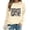 Beige-a, variant on Women’S Sweatshirt Womens Long Sleeve Sweatshirt Oversized Pullover For Women Green Sweatshirt Cute Winter Outfits For Women Young Women Size S