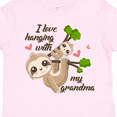 thumbnail image 4 of Inktastic Hanging With My Grandma Boys or Girls Toddler T-Shirt, 4 of 5