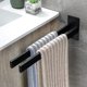 thumbnail image 1 of Dww-porte Serviette Noir ,barres Porte-serviettes Auto-adhsif Support De Serviettes En Acier Inoxydable 39cm Pour Salle De Bain Ou Cuisine Sans Percag, 1 of 5