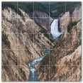 thumbnail image 1 of Picture-Tiles.com: Waterfalls Ceramic Tile Wall Mural WAL501107-55M. 30"W x 30"H using (25) 6" x 6" Ceramic Tiles-Satin Finish, 1 of 3