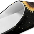 thumbnail image 4 of Chaqlin Sunflowers Moon Women Slippers Soft Plush Fuzzy Comfy Non Slip Indoor Outdoor House Shoes Warm Cozy Memory Foam Sole Lightweight Anti Skid, 4 of 7