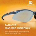 thumbnail image 4 of Gafas de seguridad KLEENGUARD V30 Nemesis Light Blue Lens, 4 of 8
