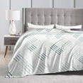 thumbnail image 6 of ZNDUO Geometric Polka Dot Texture Art Pattern Throw Blanket, Lightweight Cozy Soft Throw Blanket for Couch, 60"x50" Throw Blankets for Bed, 6 of 8