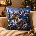 thumbnail image 7 of Christmas Pillow Covers, Decorative Cushion Case with Hidden Zipper, Soft Fabric for Sofa Couch Bed Home Decor, 7 of 7