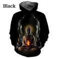 thumbnail image 3 of Sudadera con capucha con estampado 3D de Buda Shakyamuni para hombre y mujer, de gran tamaño, de manga larga, de diseñador, 3 of 5