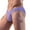 Purple, variant on Sngxgn Men’s Support Boxer Briefs Cooling Underwear Regular Long-leg and Trunk(Purple,XL)