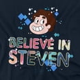 thumbnail image 2 of Steven Universe Believe Women's T Shirt, Navy, Small, 2 of 6