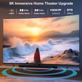 thumbnail image 4 of BENFEI 8K HDMI to HDMI 10ft Cable, Certified Ultra High Speed HDMI Cable 4K@240Hz, 8K@60Hz, HDMI 2.1, 6 Feet, 48Gbps, Aluminum Shell, Nylon Braided, 4 of 7