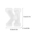 thumbnail image 2 of DPTALR Alphabet Cake Baking Mould English Letter Silicone Mold 3D Alphabet Letter, 2 of 2