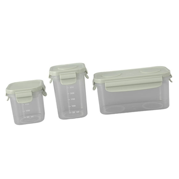 3pcs Baby Food Storage Jars, LeakProof Baby Jars with Ice Pack, Stackable Baby Containers for Fruit Purees and Vegetable Mashes, Microwavable Complementary Food Box