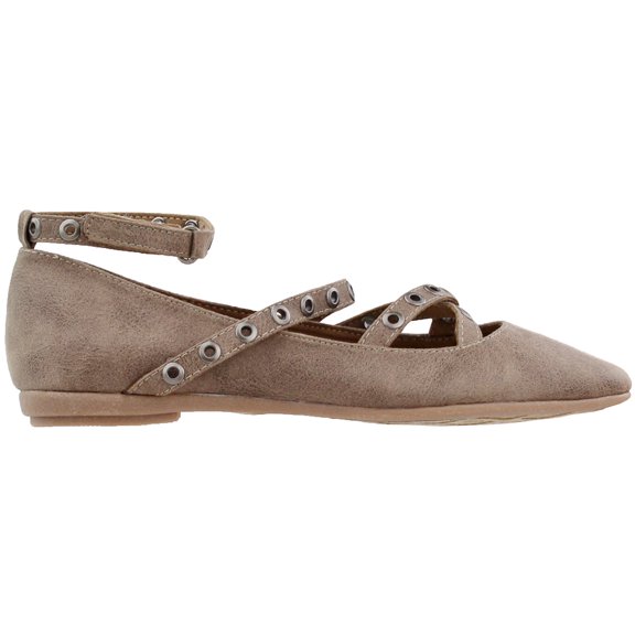 Sugar Womens Bergen Ballet  Flats Casual Shoes