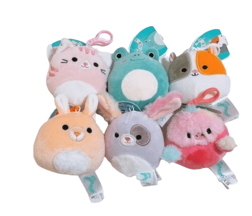 mini squishmallow keychain