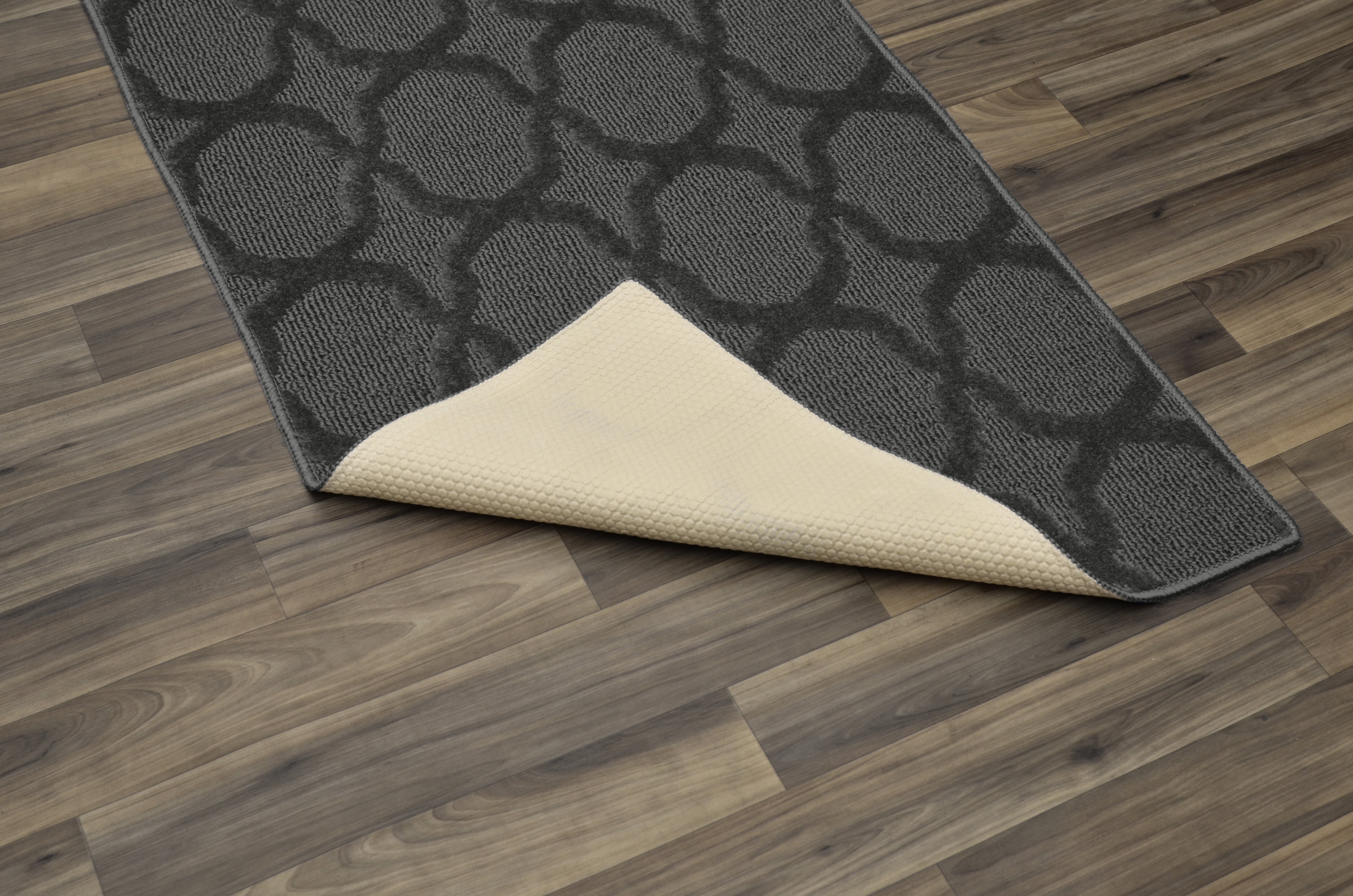 Garland Rug Sparta Cinder Gray Indoor Runner Rug, 3' x 12'