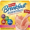 Carnation Breakfast Essentials Complete Nutritional Drink Strawberry 36 Gram Packet 60 Ct