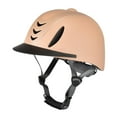 thumbnail image 4 of koolsoo Horse Riding Helmet Equestrian Helmet Shockproof Simple Comfortable Portable Breathable Summer Adjustable Riding Cap for Kids Khaki, 4 of 8
