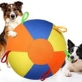 thumbnail image 2 of Calming Pet Herding Ball for Dogs, Giant Tear-Resistant Inflatable Polyester Exercise Toy, Large Outdoor Fetch Play Ball with Handle Cover & Pump, Various Sizes, 2 of 8
