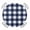 Navy, variant on Navy Blue Check Round Tablecloth for 36-44 Inch Tables, Fitted Table Cover with Elastic Edge, Farmhouse Buffalo Plaid Blue Waterproof Outdoor Table Cloth Protector for Patio Garden Dinner Picnic