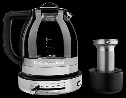 kitchenaid glass tea kettle kek1322ss