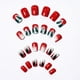 thumbnail image 4 of Puntas de uñas navideñas terminadas, uñas usables, uñas postizas navideñas, parches para uñas usables, pieza de uña, 4 of 4