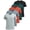 Set 4, variant on 5 Pack: Men's Breeze Tech V-Neck Dry Fit T-Shirts Moisture Wicking Athletic Workout & Gym Shirts (Big &Tall)