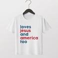 thumbnail image 2 of FamilyThread Kids American USA Flag Patriotic T Shirts 4th of July Summer T-Shirt for Boys Girls Short Sleeve American Flag Holiday Patriotic Tops, 2 of 3