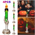 thumbnail image 1 of Lámpara Candelabro LED Accesorios Terror para Halloween Fiesta () Verde, 1 of 5