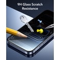thumbnail image 3 of ESR Privacy Screen Protector Compatible with iPhone 17 Pro Max, Anti-spy Tempered-Glass Privacy Screen Protector with Easy Installation Tool, 3 Pack, 3 of 7