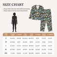 thumbnail image 4 of Sikiie Moose Squirrel owls tree Pajamas for Women Set, Womens Pajama Sets, Lounge Sets for Women, 2pjs for Women-XX-Large, 4 of 7