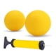 thumbnail image 5 of Pelotas de repuesto con bomba de aire, minipelota inflable de PVC resistente para voleibol 1x 35 pulgadas y 1x 5 pulgadas, 5 of 8