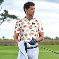 thumbnail image 3 of Fotbe funny cats celebrating Valentine's Day Camiseta Polo de Golf para Hombre con Estampado – Camisa Deportiva Transpirable con Cuello Abotonado-XX-Large, 3 of 6