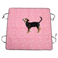 thumbnail image 6 of Unique Bargains 1 Pcs Durable Waterproof Car Seat Cover for Pet Bone Paw Pattern Pink, 6 of 6