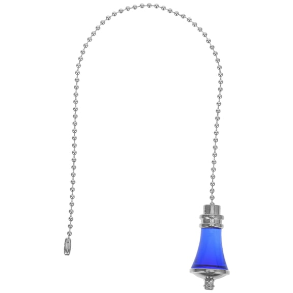 Soimiss Easy Install Crystal Fan Pull Chain Stylish Addition for Ceiling Lights